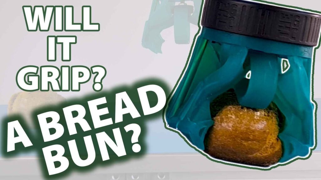 Will It Grip, a Bread Bun? | Jaw Gripper Lip - Build #3