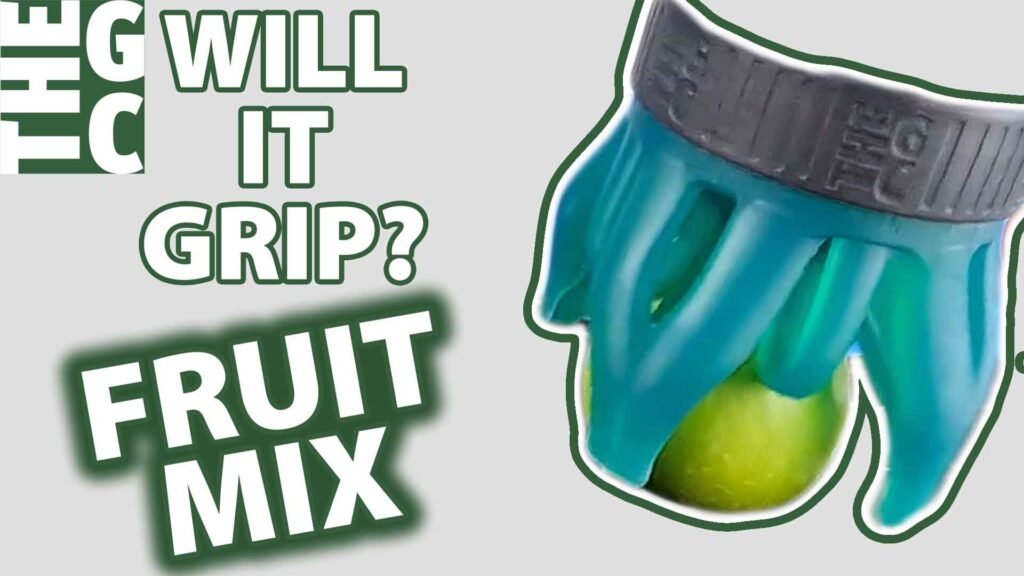 Will It Grip, Fruits? | Four Fingers Gripper Lip - Build #6